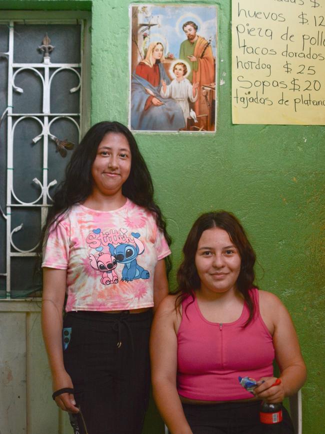 Sonia, 23, and her 16-year-old sister, Eilin, were days away from an appointment with asylum officials. Picture: Natalia Meneses/The Sunday Times