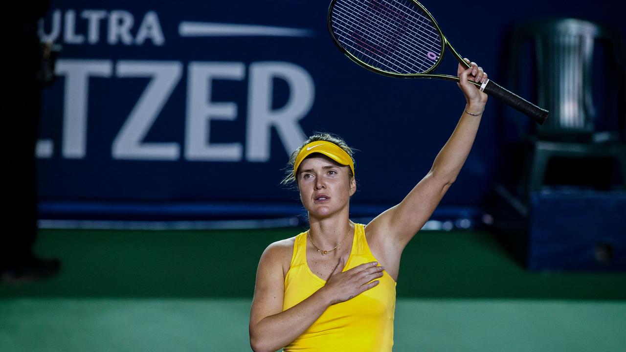 Elina Svitolina is donating her prize money to Ukraine military aid.