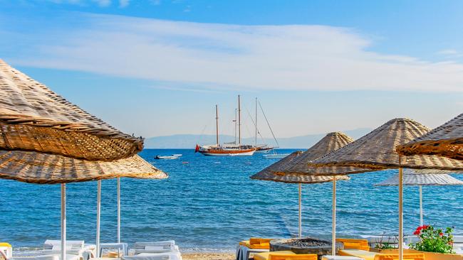 Bitez Beach in Turkey. Picture: Alamy