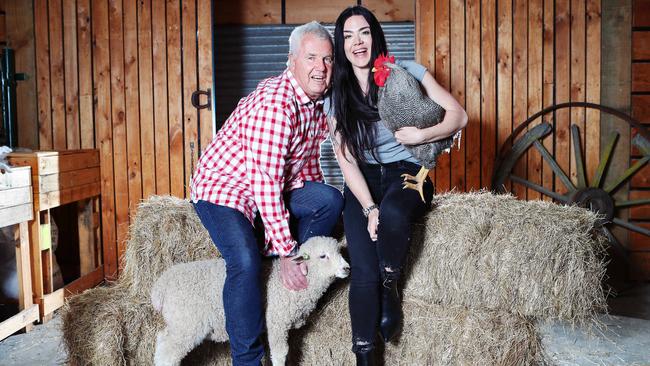 Daryl Braithwaite and Vanessa Amorosi will join John Farnham at this year’s Hay Mate: A Bush Christmas Appeal concert in December. Picture: Rebecca Michael