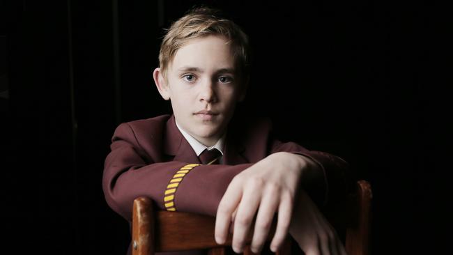 Thomas Readman, a Dominic College student, played a key role in<i> The Kettering Incident</i>. Picture: MATT THOMPSON