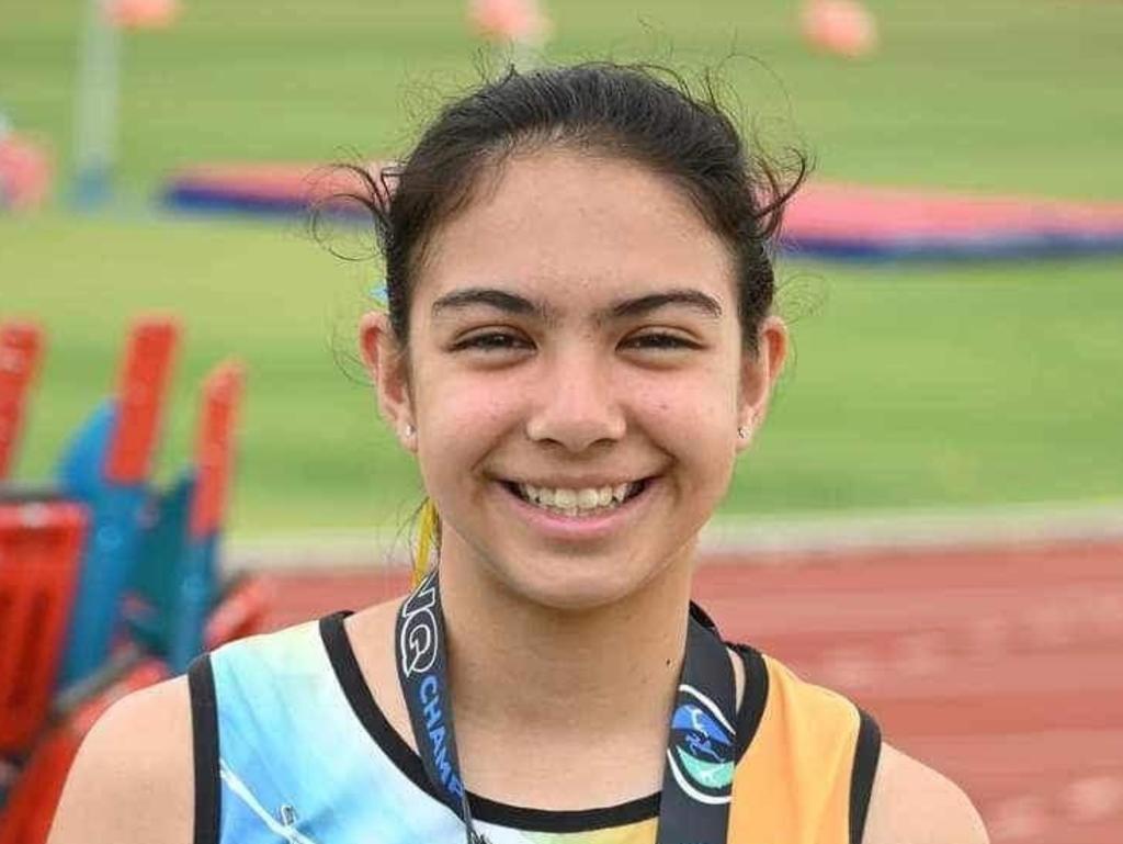 Mackay Athletics Club's Alleah Fallon. Picture: Supplied