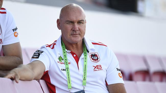 Dragons coach Paul McGregor is under enormous pressure heading into the new season. Picture: Ian Hitchcock