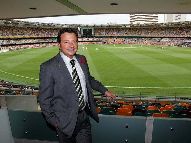 New Cricket Australia Chairman David Peever during day 2 of the First Cricket test between Australia and New Zealand. Pic Darren England.