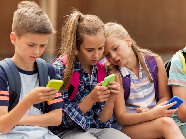 The plan is to get kids away from the devices and encourage them to be active, in order to tackle a national obesity crisis. Picture: iStock.