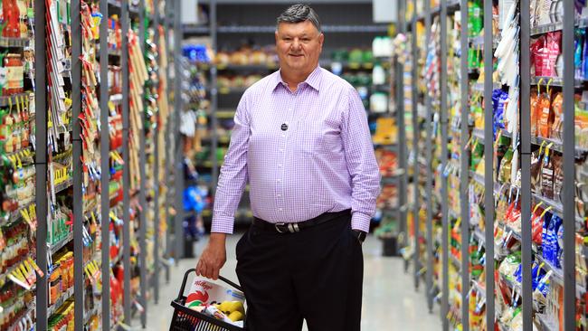 Ritchies supermarket chain boss Fred Harrison. Picture: Aaron Francis