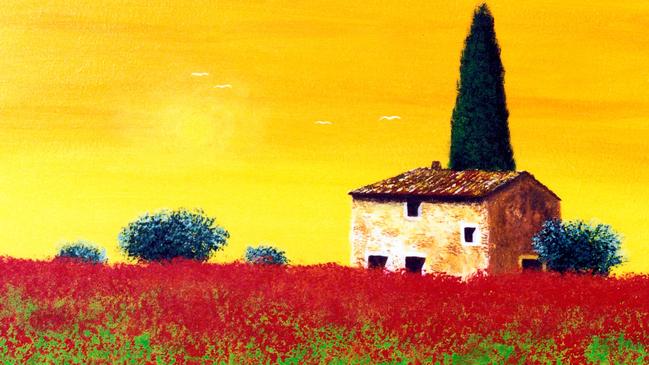 Charm of Provence by landscape artist Pierre Bernabeu. Picture: Supplied.