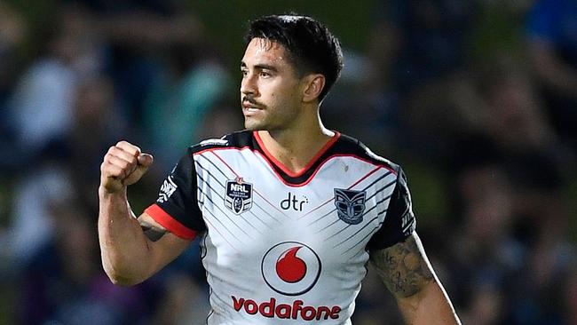 Shaun Johnson could be on his way out of the Warriors. Picture: Getty Images