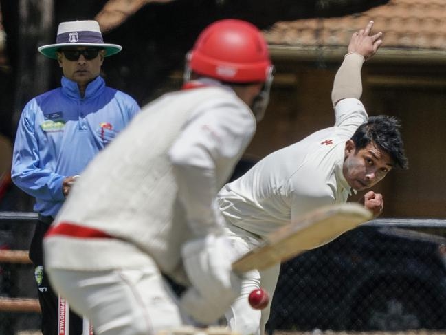 The rivalry between Narre Warren and Springvale South cricket clubs sure got spicy this week. Picture: Valeriu Campan