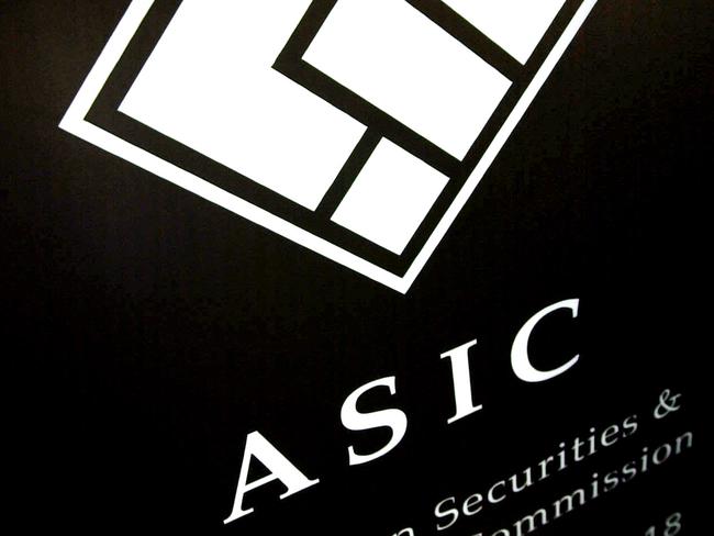 Jan 02, 2003 : ASIC (Australian Securities & Investments Commission) logo. PicBob/Finlayson. logos companies