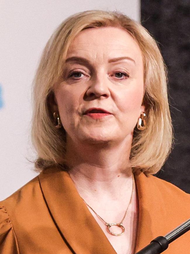 Liz Truss, PM for 49 days. Picture: AFP