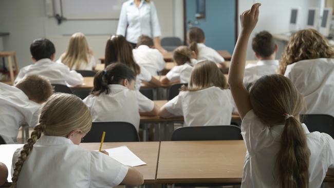 Generic school students, school kids, classroom, teacher Picture: Getty Images