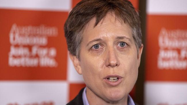 ACTU Secretary Sally McManus. Picture: Glenn Hunt