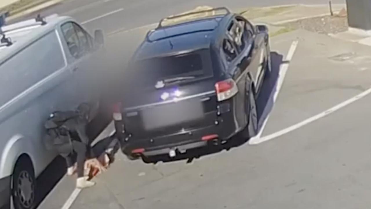 Corley tried to save the Macca's mid-assault. Picture: SA District Court.