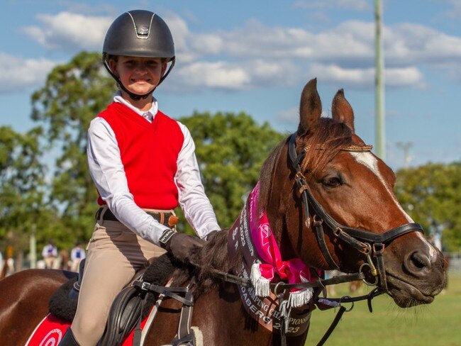 7th place in the PQC State Showjumping Championships 12 and Under 70cm class.