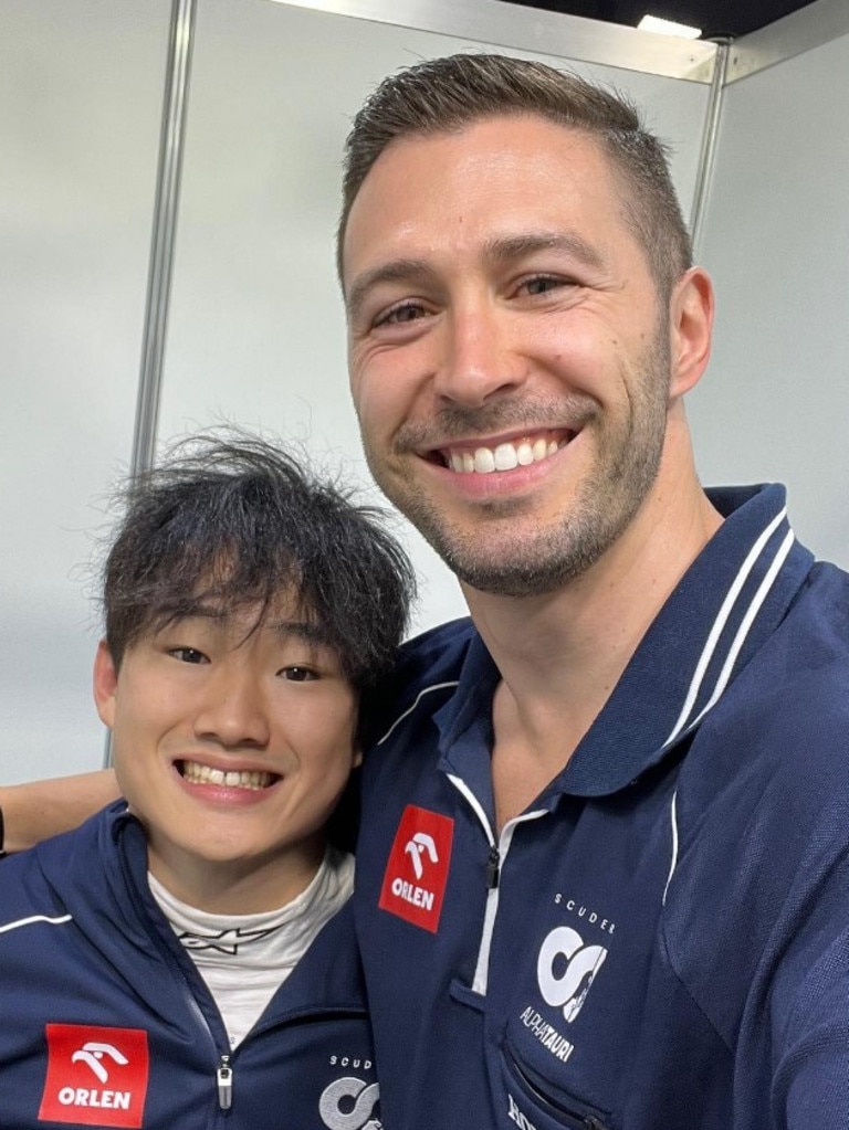 He is mentoring the Japanese youngster. Photo: Instagram.