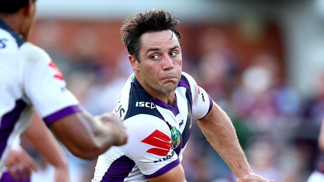 Cooper Cronk in action. Picture: Gregg Porteous