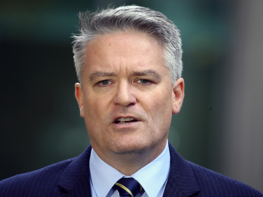 Senator Mathias Cormann has made it clear a referendum is not on the cards. Picture: Gary Ramage