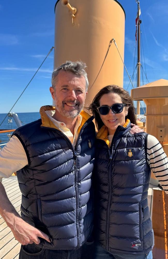 King Frederik of Denmark and his Australian-born wife Queen Mary of Denmark celebrate their 20th wedding anniversary. Picture: Instagram