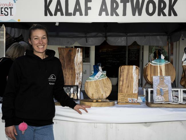 Karianne Lafrance at CronullaFest at Cronulla on the 09/09/2023. Picture: Daily Telegraph/ Monique Harmer