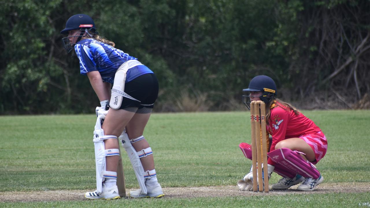 Women’s division, All Sorts versus Feeling Ducky, at Rockhampton Cricket’s Country Carnival on January 25, 2025.