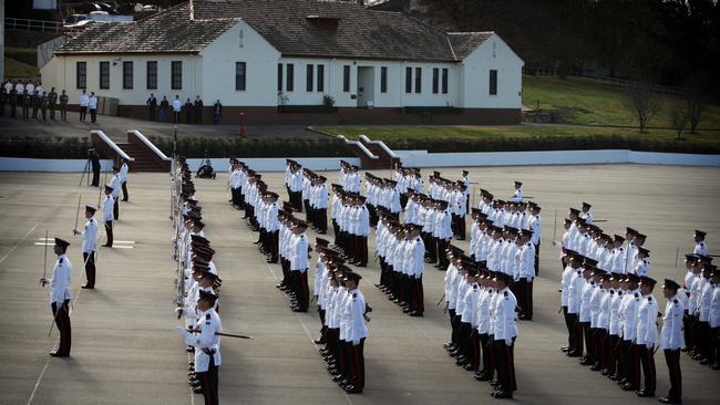 The Royal Military College, Duntroon, Canberra trains many ADF prospects.