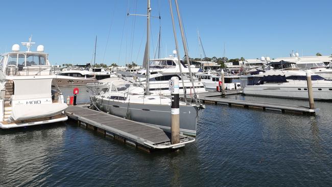 Australia's Newest Superyacht Haven putting the Gold Coast on the Map as the most coveted Yacht Holiday Location opens officially at Boatworks and Sanctuary Cove.  Sanctuary Cove Marina views.. Picture Glenn Hampson