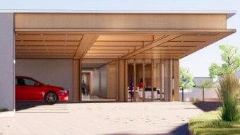 The health services facility will consist of consultation suites, bedrooms, multipurpose treatment, recovery rooms, cafe and clinical spaces. Picture: Supplied