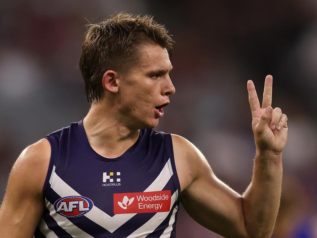 Freo star Caleb Serong. Picture: Paul Kane/Getty Images