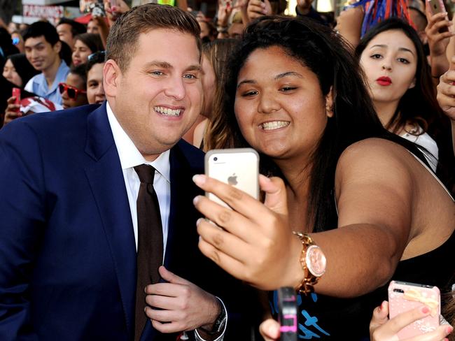 While actor Jonah Hill is a hit with fans, he admits it can be hard to have to learn from his mistakes in front of everybody.