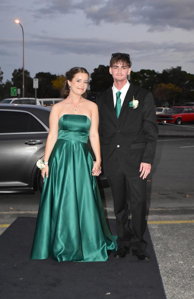 Students at the 2024 Chancellor State College formal.