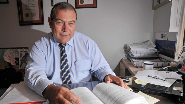 KEY ROLE: Peter Boyce from Butler McDermott in Nambour, was the solicitor for the Morcombe family and is receiving an Order of Australia medal. Picture: Iain Curry