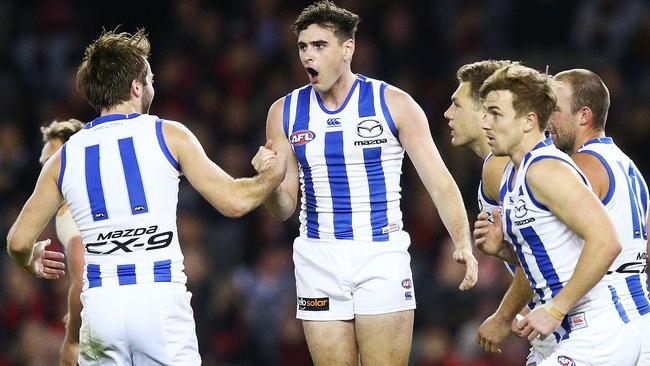 Paul Ahern has been worth the wait for the Roos. Picture: Getty Images