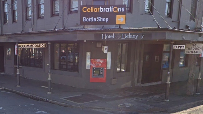 Make a booking at Hotel Delany, Cooks Hill. Google street view.