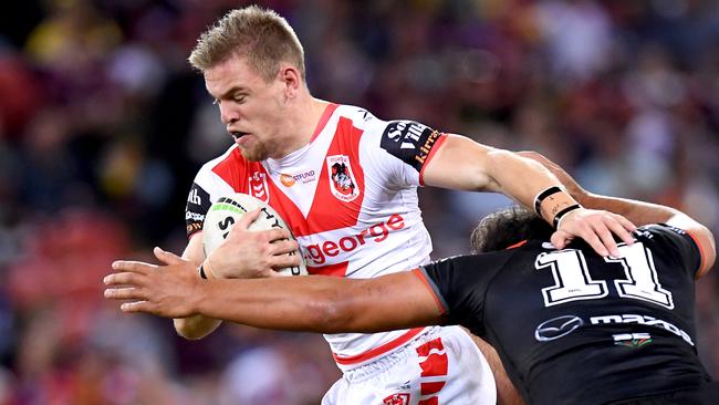 Matt Dufty’s Dragons future is up in the air. Picture: Getty Images