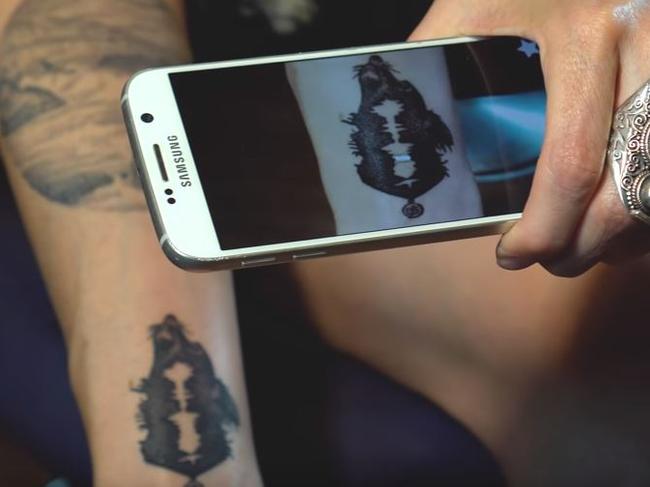 Soundwave tattoos are a strange new body art trend.