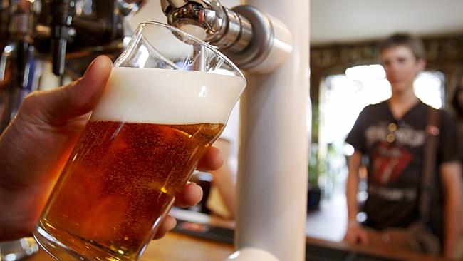 29/07/2008 LIBRARY: A pint of beer is pulled in a pub in London, England 28 Jul 2008. The iconic British pint is fast losing ...