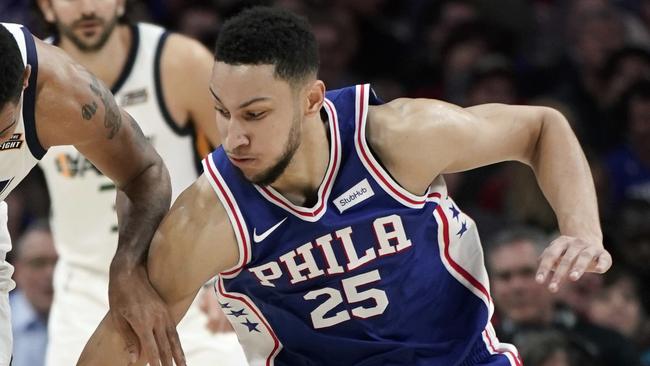 Philadelphia 76ers' Ben Simmons.