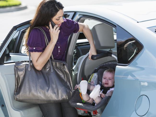 The study found that parents who are under enormous stress at work may be impacting the mental health of their children. Picture: iStock