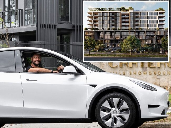 Residents of a new housing complex in Sydney will reap exclusive access to a Tesla EV in a new scheme that could save them $25,000 a year.