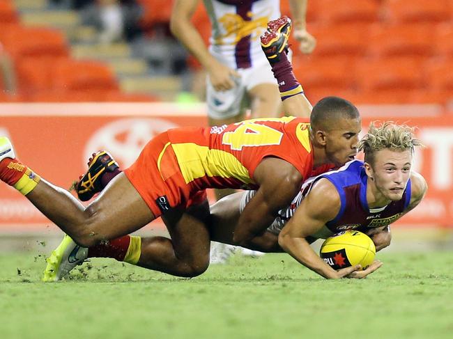 Touk Miller has turned into one of the Suns’ best ever players. Photo by Richard Gosling