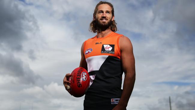 GWS Giants co-captain Callan Ward. Picture: Brett Costello