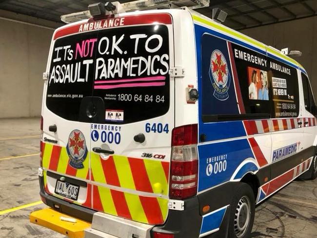 If you assault, abuse, threaten paramedics while they are working for us, we will punish you.