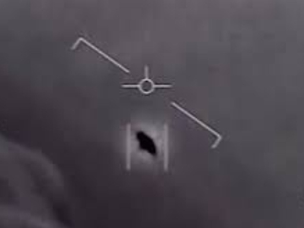 The US navy has officially released three videos showing unidentified flying objects that sparked a resurgence in UFO research and speculation. (U.S. NAVY)