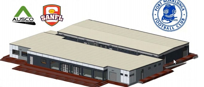 Artist impression of a $3.1 million clubroom to be built at the Port Noarlunga Sports Ground. Picture: Onkaparinga Council