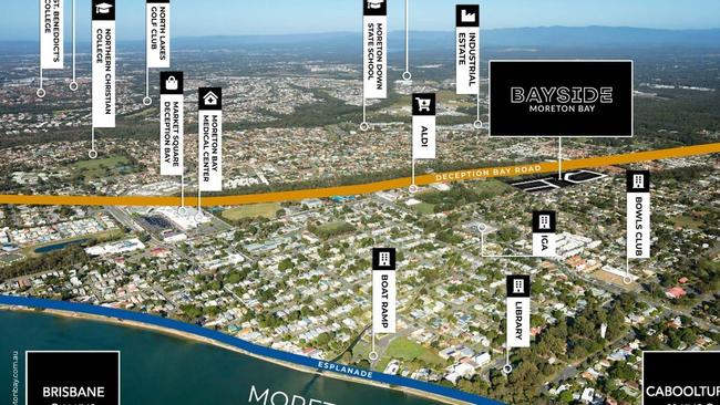 There are cheap blocks for sale at the new Park Rd estate at Deception Bay