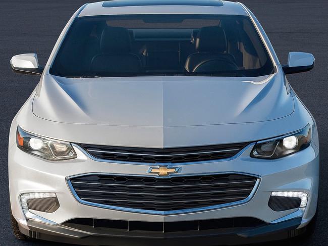 The Chevrolet Malibu (2016 model pictured). Photo: Supplied