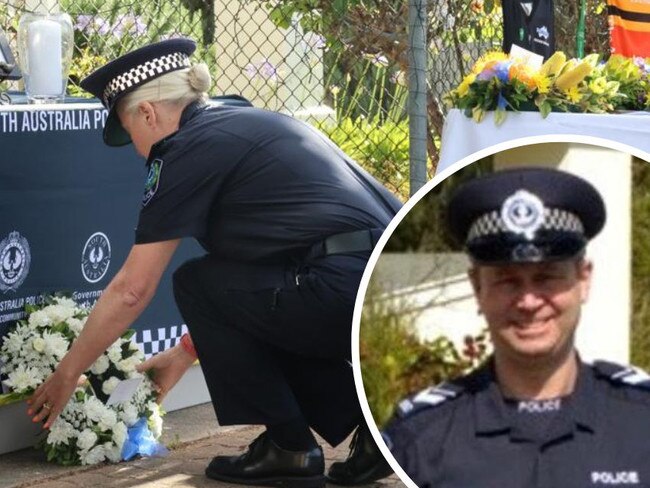 Hundreds of mourners have come together in the state’s South-East to remember Brevet Sergeant Jason Doig, who was killed in the line of duty.
