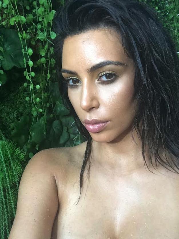 Busting out. Picture: Kim Kardashian West/Rizzoli