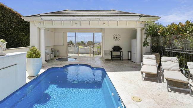 The pool has been a favourite for all the family.